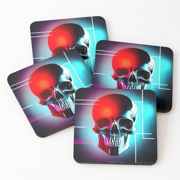 Item preview, Cyberpunk Skull #7 designed and sold by PossibleReality.