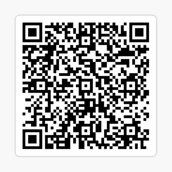 Qr Code Stickers Redbubble