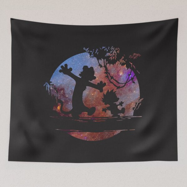 Item preview, calvin and hobbes Galaxy Perfect Gift   designed and sold by lameydommert.