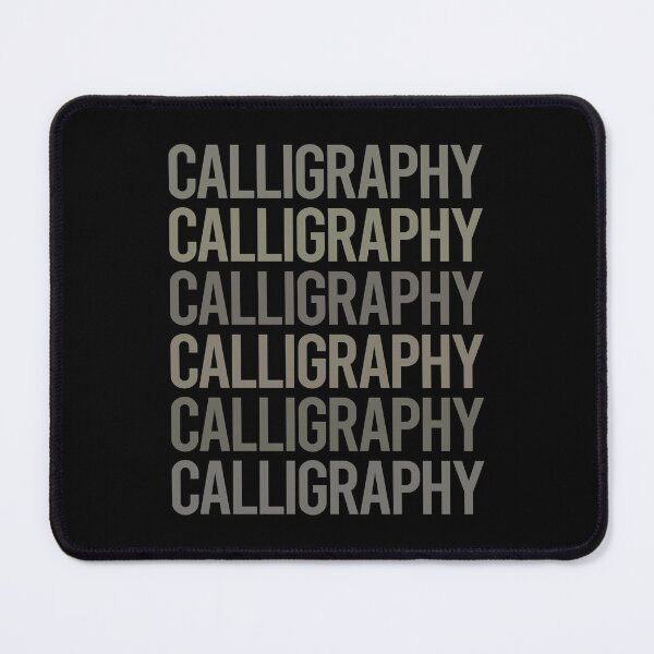 Item preview, Gray Text Art Calligraphy Calligrapher Handwriting Lettering designed and sold by TartSpiderWeb.
