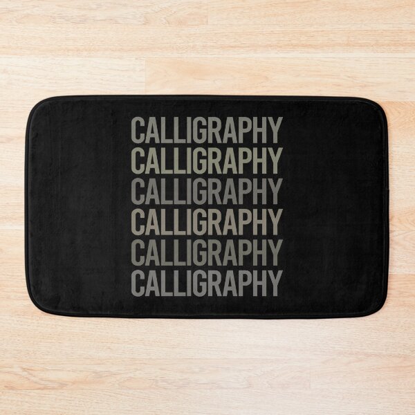 Item preview, Gray Text Art Calligraphy Calligrapher Handwriting Lettering designed and sold by TartSpiderWeb.