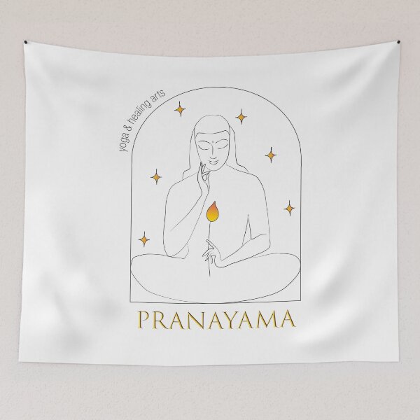 Item preview, Pranayama Yoga Healing Arts image logo vector designed and sold by JeLoTall.