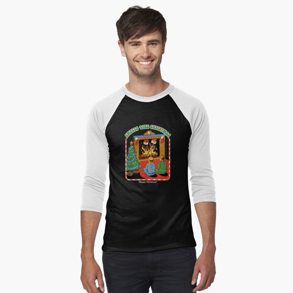 Item preview, Baseball ¾ Sleeve T-Shirt designed and sold by stevenrhodes.