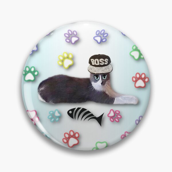 Item preview, Paws. Boss Cat designed and sold by KC Morcom.
