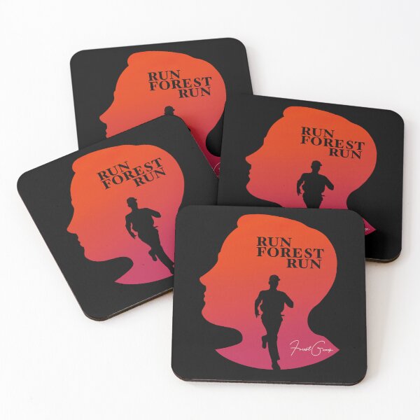 Item preview, Run Forest Run Silhouette Art designed and sold by Artsilhouette.