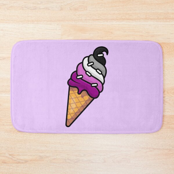 Item preview, Subtle Asexual Pride Flag Ice Cream designed and sold by everything4eva.