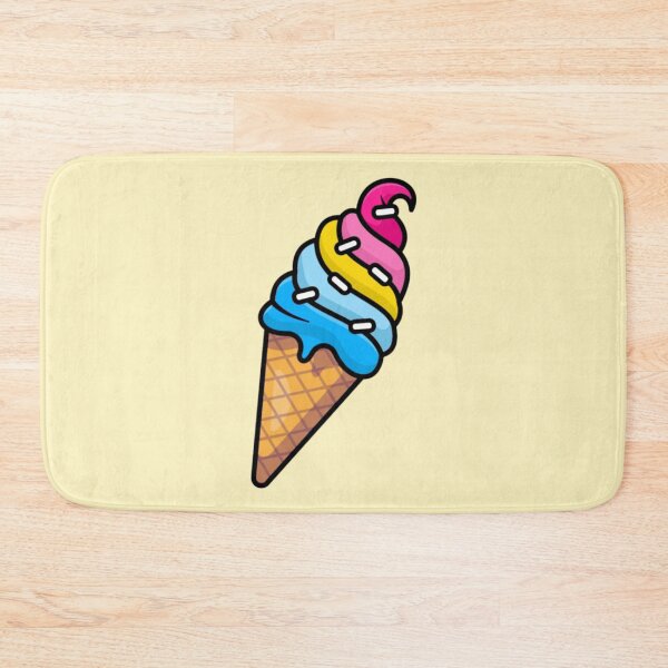 Item preview, Subtle Pansexual Pride Flag Ice Cream designed and sold by everything4eva.