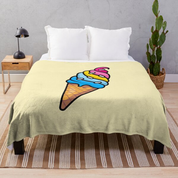 Item preview, Subtle Pansexual Pride Flag Ice Cream designed and sold by everything4eva.