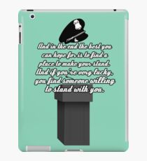 Kate Beckett stand with you iPad Case/Skin