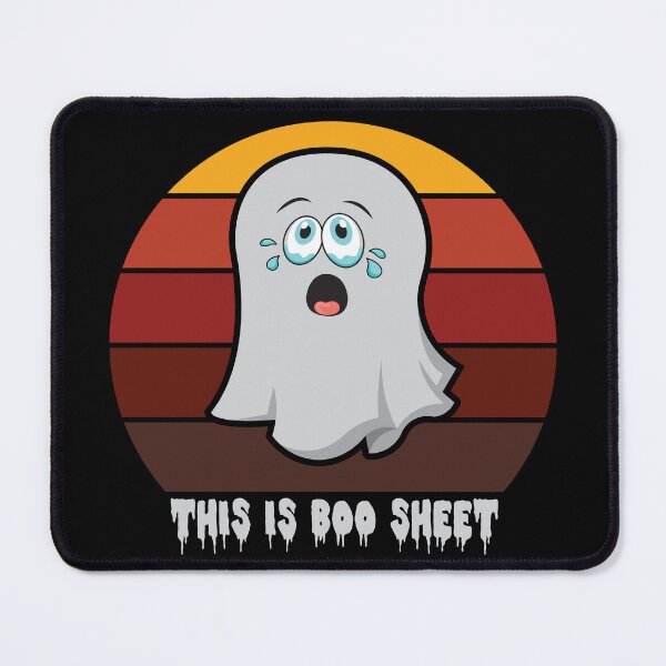 Item preview, This Is Boo Sheet Funny Halloween Design designed and sold by RaybenMedia.