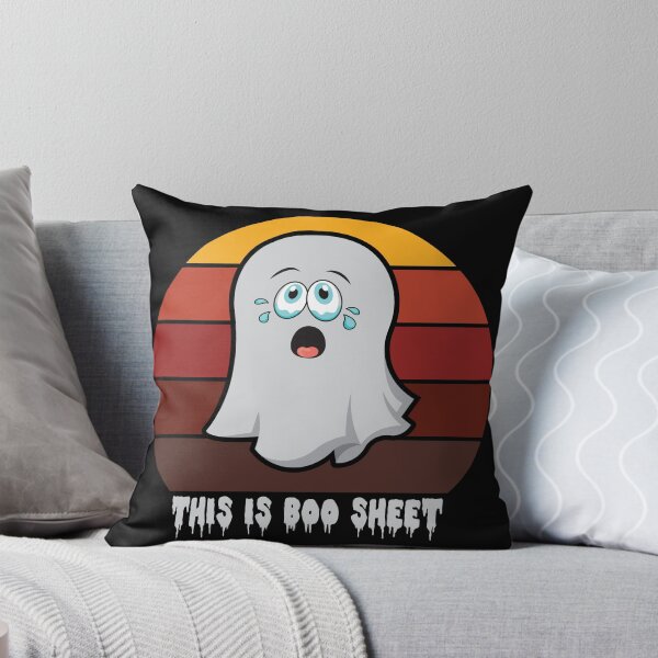Item preview, This Is Boo Sheet Funny Halloween Design designed and sold by RaybenMedia.