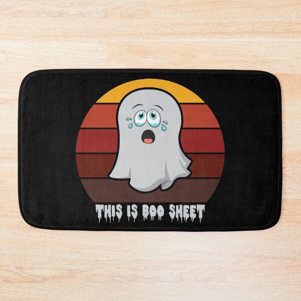 Item preview, This Is Boo Sheet Funny Halloween Design designed and sold by RaybenMedia.