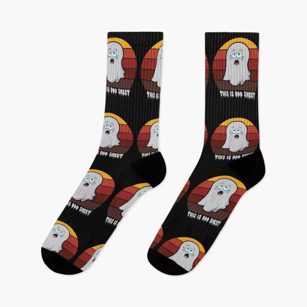Item preview, This Is Boo Sheet Funny Halloween Design designed and sold by RaybenMedia.