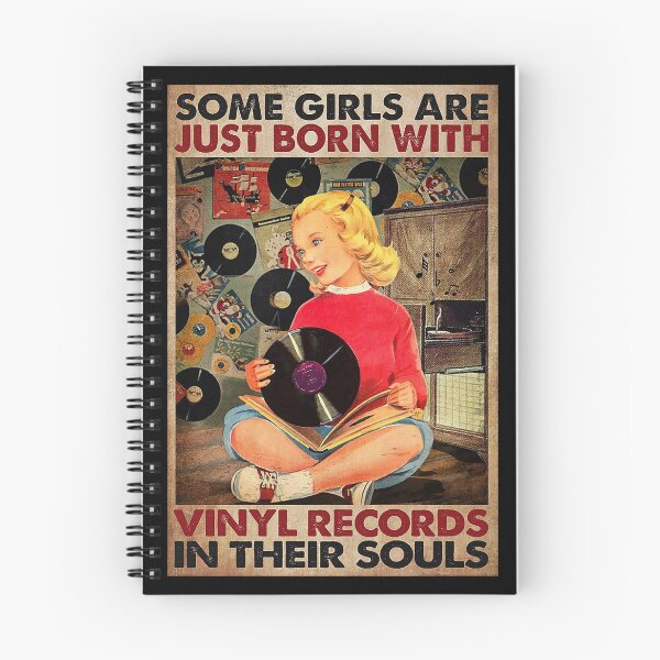 Item preview, Some girls are just born with vinyl records in their souls designed and sold by ALISONABBOTTAU.