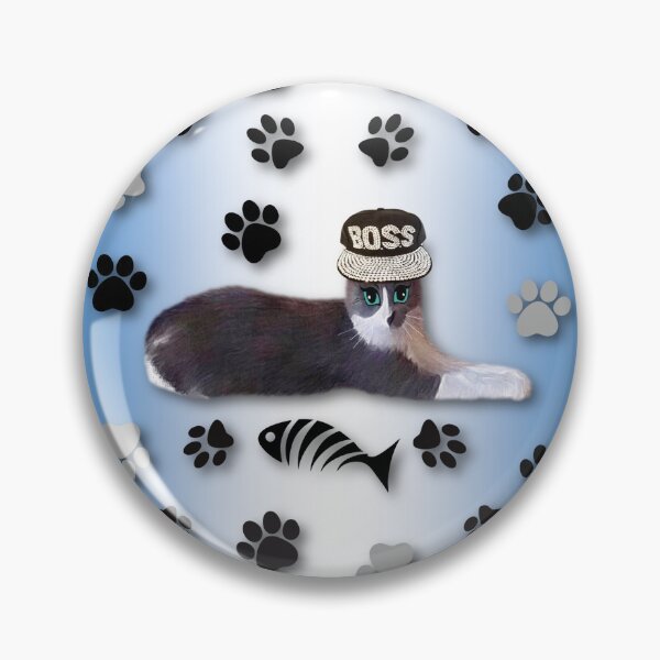 Item preview, Paws. Boss Cat designed and sold by KC Morcom.