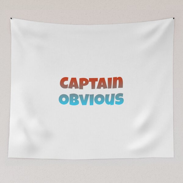 Item preview, Captain Obvious T Shirt designed and sold by Beautiful-SM.