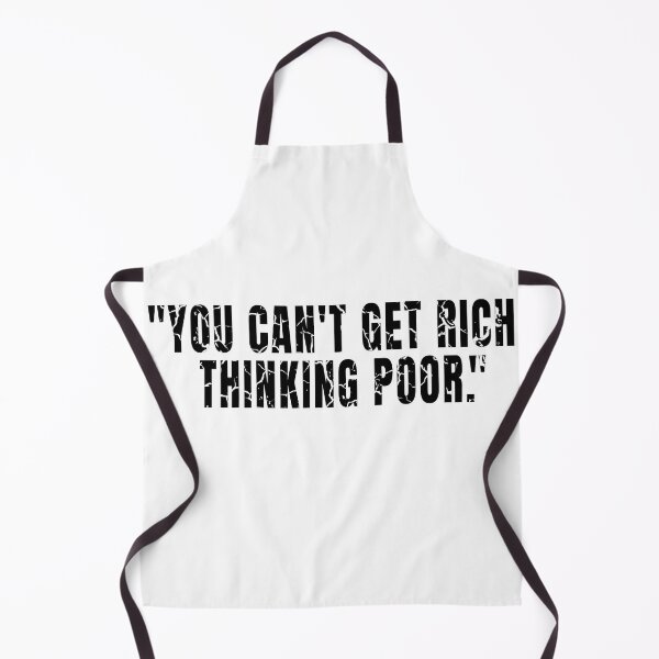 Item preview, You Can't Get Rich Thinking Poor distressed 2 designed and sold by KingsManKind.