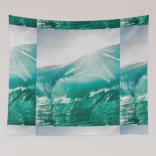 Item preview, Cute colourful blue sea or ocean water or blue water design designed and sold by BEAUTY ⭐⭐⭐⭐⭐.