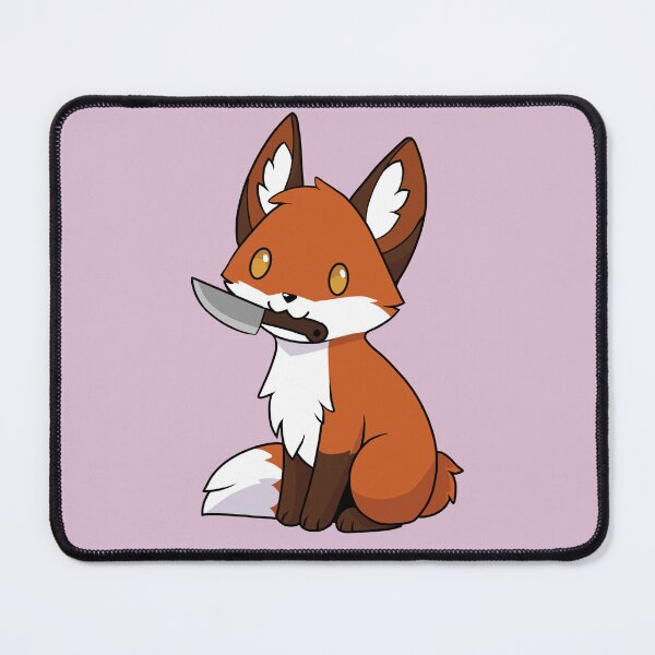Item preview, Fox with a knife designed and sold by storm-fox-art.