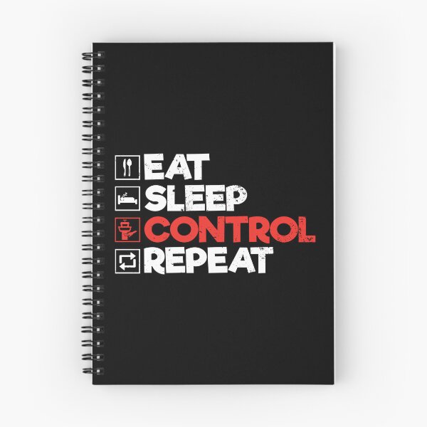 Artikelvorschau, Eat Sleep Control Repeat: ATC Lustiges Flugsicherungsgeschenk entworfen und verkauft von Adexyl.