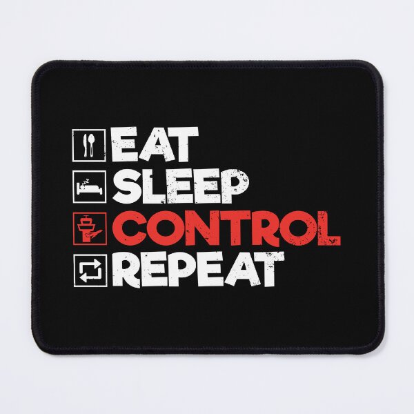Item preview, Eat Sleep Control Repeat: ATC Funny Air Traffic Control Gift designed and sold by Adexyl.