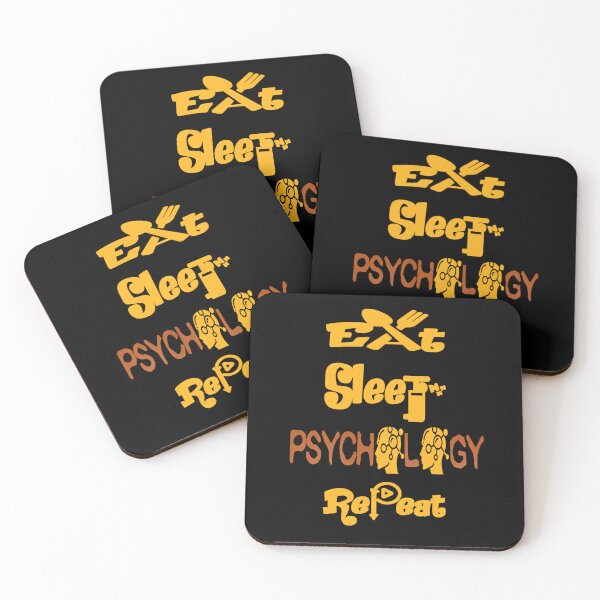 Item preview, Eat sleep psychology repeat,  designed and sold by Chakilogy.