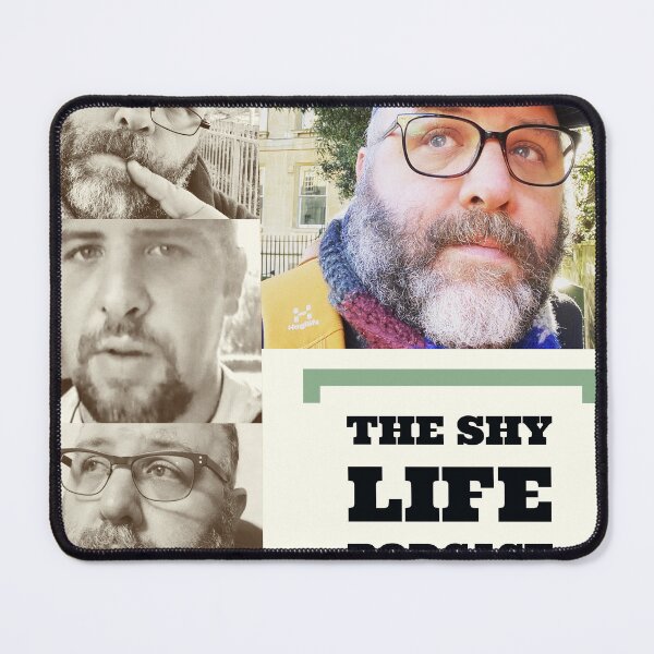 Item preview, THE SHY LIFE PODCAST 2020 LOGO designed and sold by snowman1973.