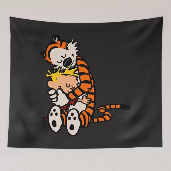 Item preview, calvin and hobbes had funy hug  designed and sold by lameydommert.