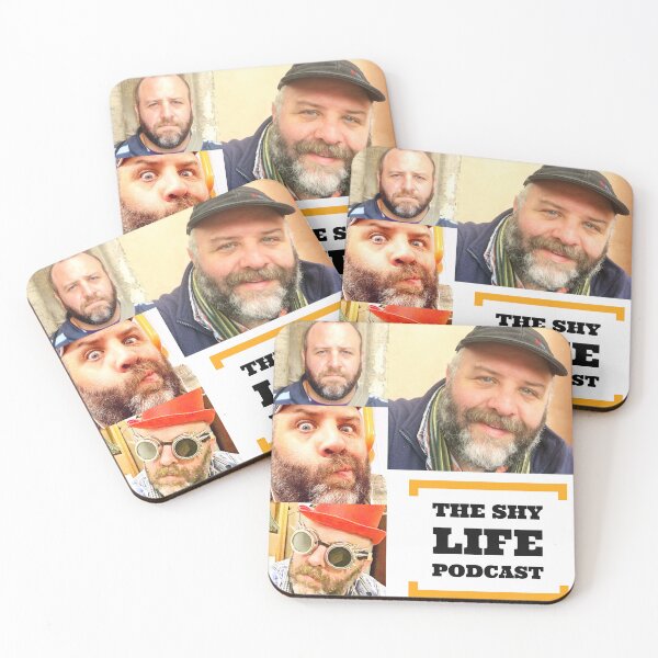 Item preview, THE SHY LIFE PODCAST 2019 LOGO designed and sold by snowman1973.