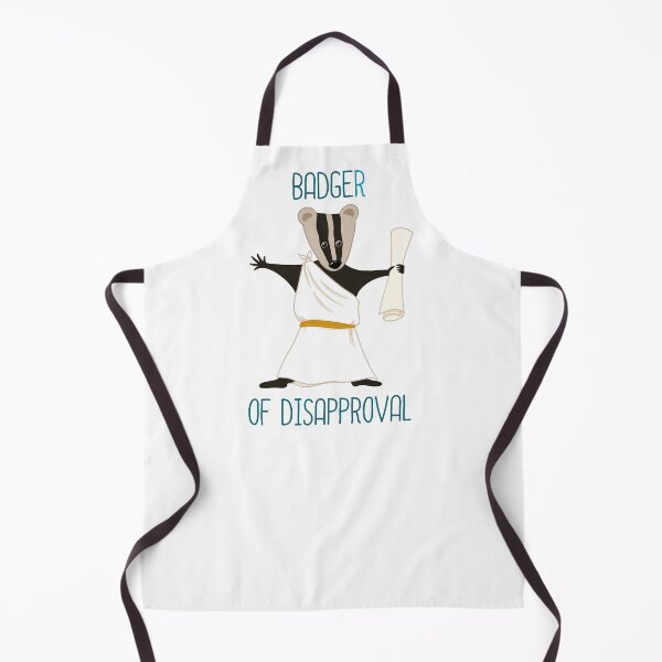 Item preview, Badger of disapproval designed and sold by BookshireCat.
