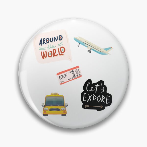 Item preview, Travel Sticker Pack designed and sold by InstaDesignCo.