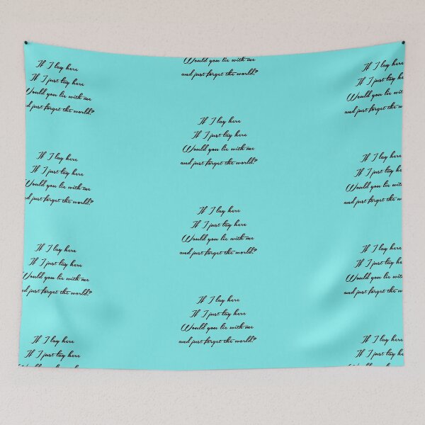 Item preview, If I lay here designed and sold by cristinaandmer.