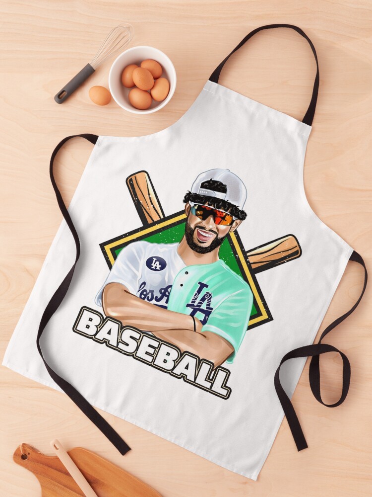 Bad Bunny in Los Angeles Baseball Jersey Poster for Sale by OmoYolo