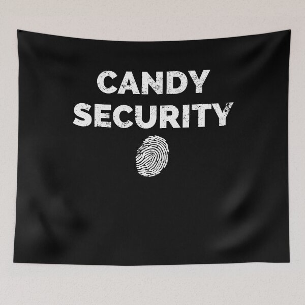 Item preview, Candy Security Halloween Costume lazy Dad Mom Daughter designed and sold by JoshBulky.