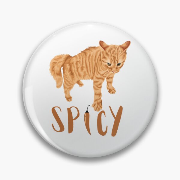 Item preview, Spicy Boi Ginger Cat designed and sold by clawfuldesigns.