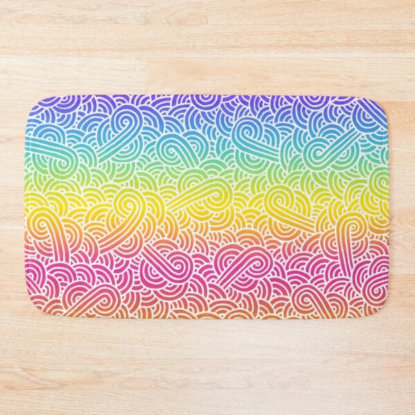 Item preview, Ombré gender non-binary flag swirls doodles designed and sold by savousepate.
