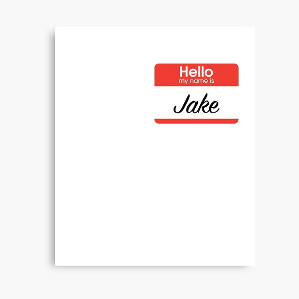 This is a picture of Jake From State Farm Name Tag Printable regarding couple It is a photo of Jake From State Farm Name Tag Printable regarding couple