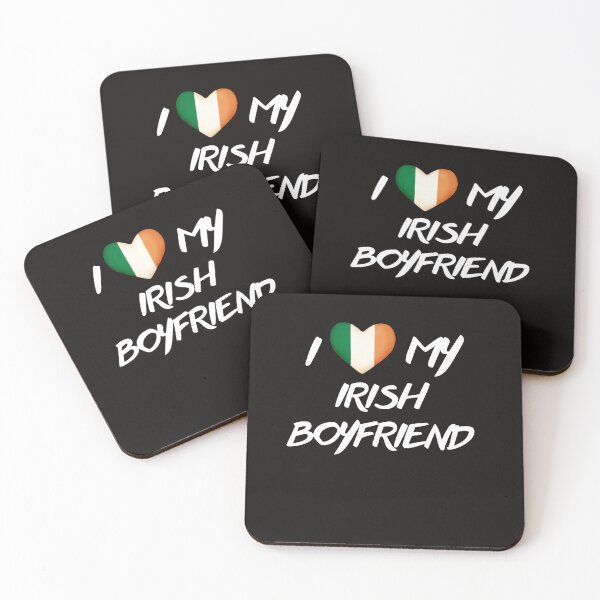 Item preview, I love my irish Boyfriend Quote  designed and sold by Suzy Perez Art.
