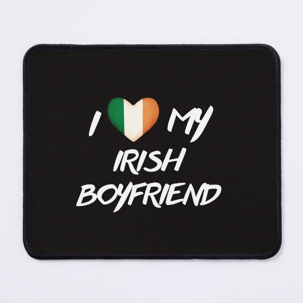 Item preview, I love my irish Boyfriend Quote designed and sold by Suzy Perez Art.