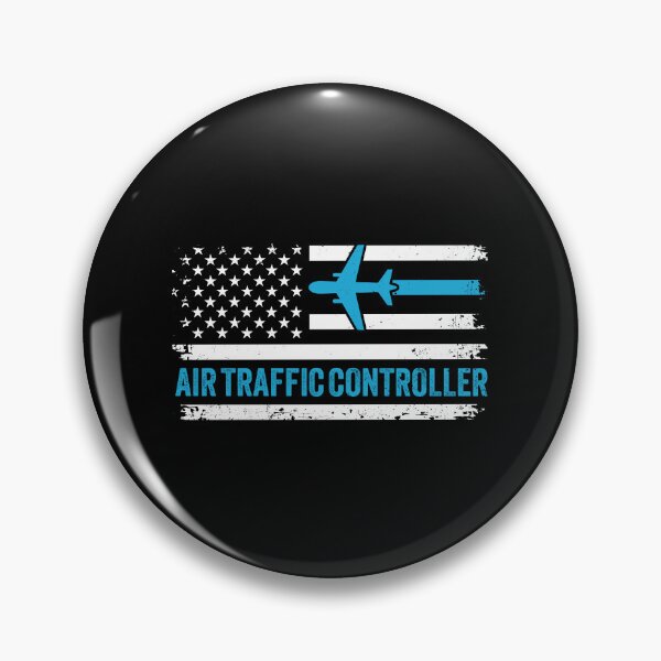 Item preview, Air Traffic Controller Distressed Vintage USA Flag: ATC Airplane Runway Funny Air Traffic Control Gift designed and sold by Adexyl.