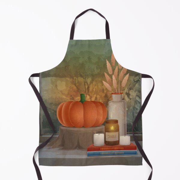Item preview, Fall Vibes, Autumn Flowers, Scented Candles, Pumpkin designed and sold by nikknacks-art.