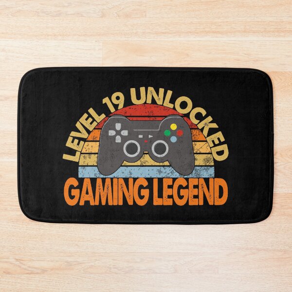 Item preview, Level 19 Unlocked Gaming Legend | Vintage Legendary Gamer designed and sold by Qudkin.