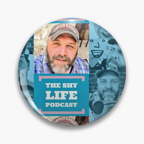 Item preview, THE SHY LIFE PODCAST 2018 LOGO designed and sold by snowman1973.