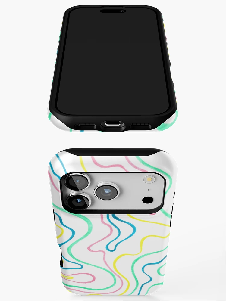 Thumbnail 3 of 4, iPhone Case, Spring Ripples designed and sold by Timeah Logie.