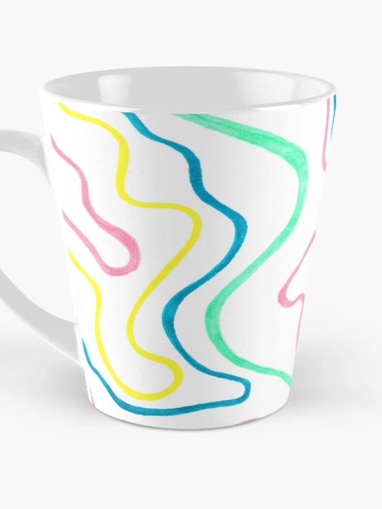 Thumbnail 3 of 4, Coffee Mug, Spring Ripples designed and sold by Timeah Logie.