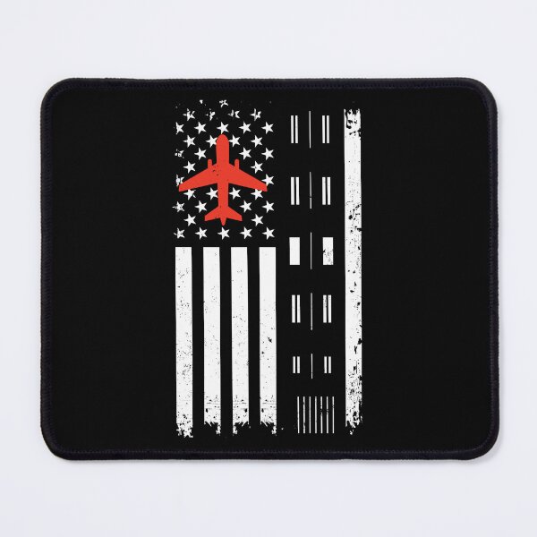 Item preview, Air Traffic Controller Distressed Vintage USA Flag: ATC Airplane Runway Funny Air Traffic Control Gift designed and sold by Adexyl.