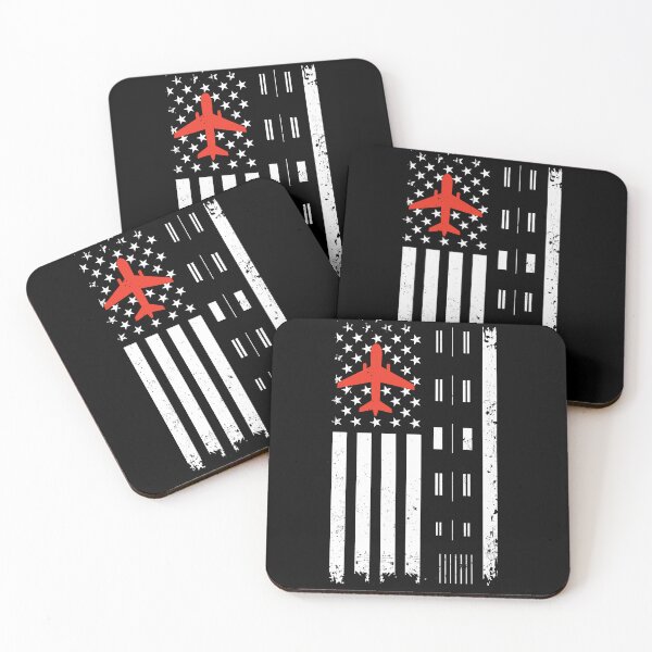 Item preview, Air Traffic Controller Distressed Vintage USA Flag: ATC Airplane Runway Funny Air Traffic Control Gift designed and sold by Adexyl.