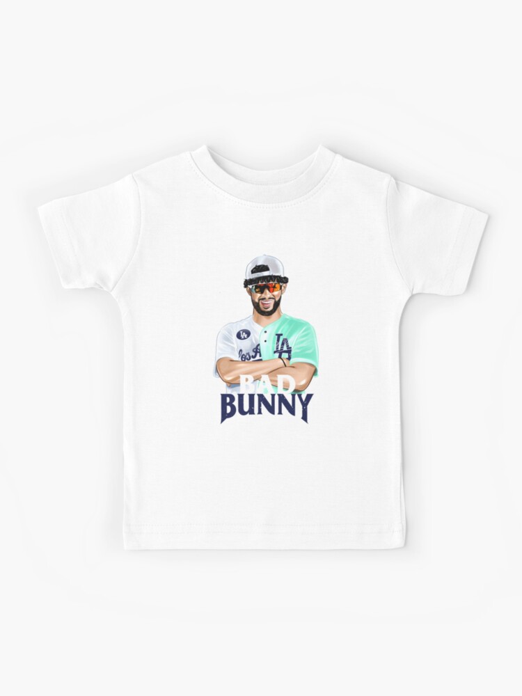 Bad Bunny in Los Angeles Baseball Jersey Essential T-Shirt for Sale by  OmoYolo