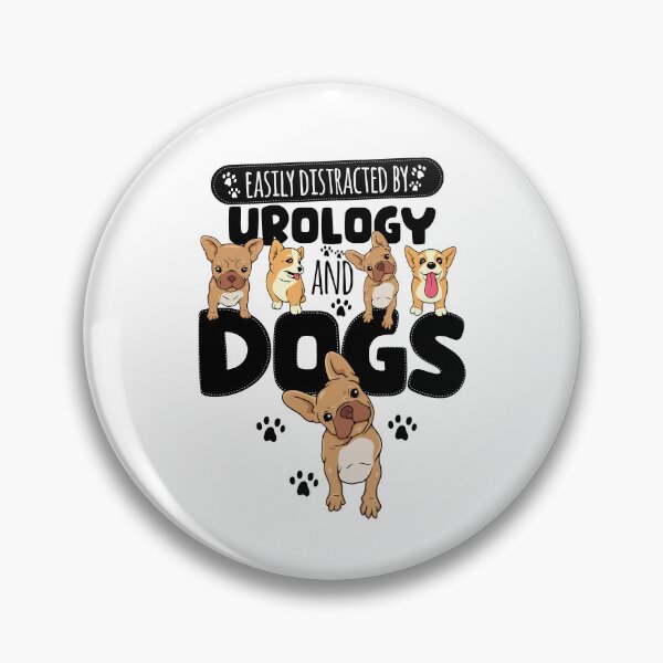 Item preview, Easily Distracted By Urology And Dogs designed and sold by ccabreira.
