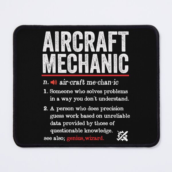 Item preview, Aircraft Mechanic Funny Definition: Funny Aviation Mechanic Gift designed and sold by Adexyl.